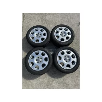 Bontott Audi A6 alufelni 16x7 ET42 5x112 gumival Petlas téli 205/55 R16 91H 1997-2005