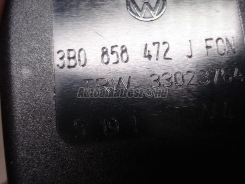 VOLKSWAGEN PASSAT V - 2002 - 3B0858471J, 3B0858472J - biztonsági öv csat