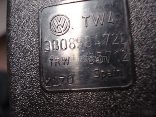VOLKSWAGEN PASSAT V - 1998 - 3B0858472D, 3B0858471D - biztonsági öv csat