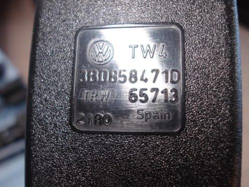 VOLKSWAGEN PASSAT V - 1998 - 3B0858472D, 3B0858471D - biztonsági öv csat