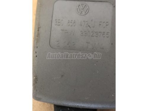 VOLKSWAGEN PASSAT V - 2003 - 3B0858472J, 3B0858471J - biztonsági öv csat