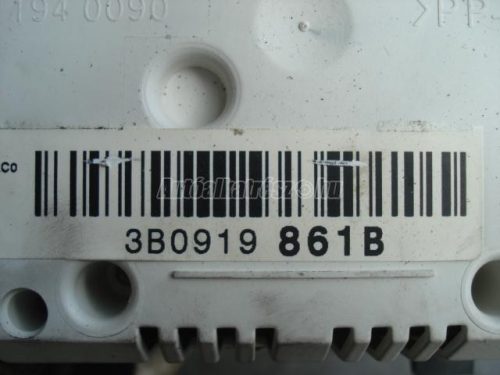 VOLKSWAGEN PASSAT V - 1999 - 3B0919861B - óracsoport