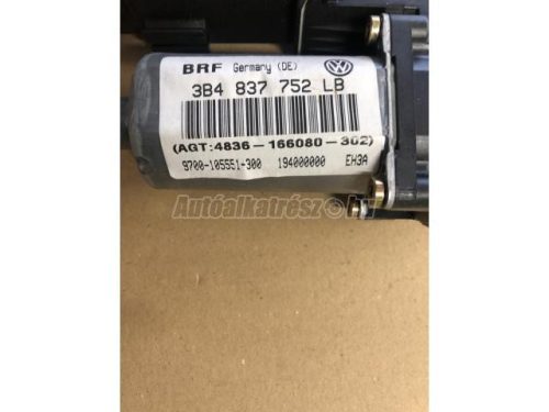VOLKSWAGEN PASSAT V - 1999 - 3B4837752LB, 9776105415301 - ablakemelő motor