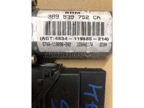 VOLKSWAGEN PASSAT V - 2000 - 3B9839752CA , 101438203 - ablakemelő motor