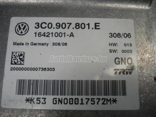 VOLKSWAGEN PASSAT VI - 2007 - 3C0907801E - kézifék vezérlő