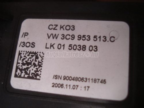 VOLKSWAGEN PASSAT VI - 2007 - 3C9953507AH - kormányoszlop kapcsoló