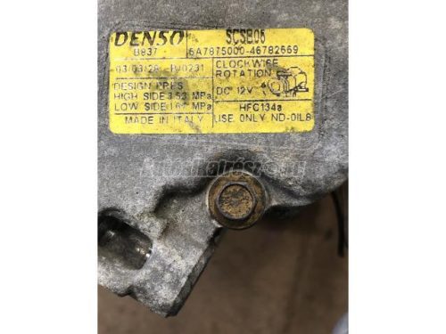 FIAT PUNTO,  ALBEA,  STILO,  PANDA,  IDEA | LANCIA YPSILON - 2002 - 46782669 - kompresszor, klíma