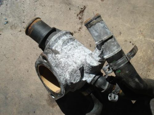 termosztát, hűtőfolyadék