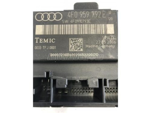 AUDI A6 - 2007 - 4F0959792E - ajtó vezérlő