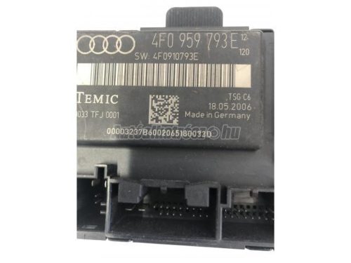 AUDI A6 - 2009 - 4F0959793E - ajtó vezérlő