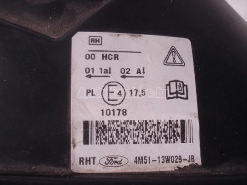 FORD FOCUS - 2006 - 4M5113W029JB - fényszóró