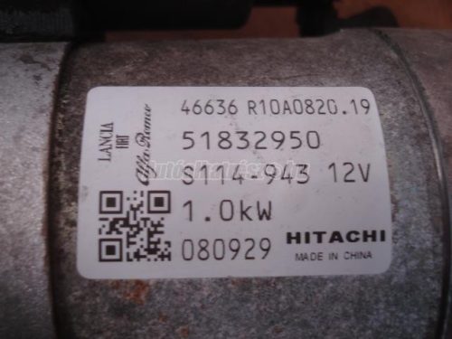 FIAT PANDA,  PUNTO | LANCIA YPSILON - 2010 - 51832950 - önindító