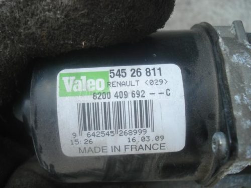 RENAULT KANGOO - 2008 - 54526811 - ablaktörlő szerkezet