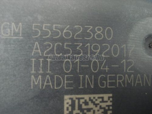 OPEL ZAFIRA,  VECTRA,  VECTRA C,  SIGNUM,  ASTRA,  ASTRA H - 2006 - 55562380 - fojtószelep ház