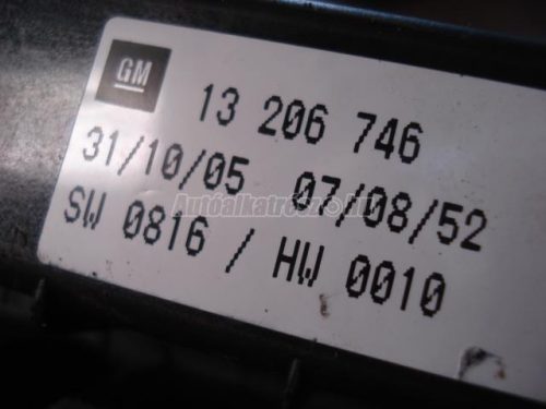 OPEL ZAFIRA B,  ASTRA H - 2007 - 5DK00866852 - biztosítéktábla