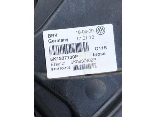 VOLKSWAGEN GOLF VI - 2010 - 5K1837730P - ablakemelő szerkezet