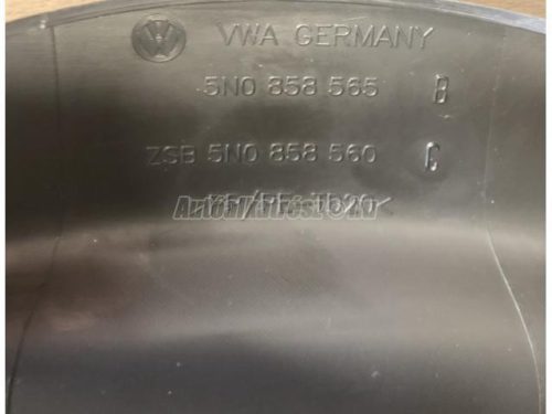 VOLKSWAGEN GOLF VI - 2010 - 5N0858565B - kormányoszlop burkolat