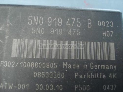 VOLKSWAGEN TIGUAN - 2009 - 5N0919475B - tolatóradar vezérlő