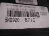 VOLKSWAGEN TIGUAN - 2009 - 5N0920871C - kilométer óra