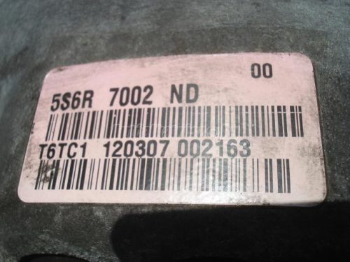 FORD FIESTA - 2006 - 5S6R7002ND - sebességváltó
