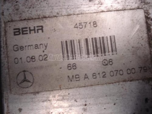 MERCEDES-BENZ C-OSZTÁLY - 2002 - 6120700079 - olaj hőcserélő