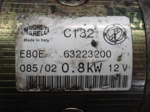FIAT PUNTO - 1995 - 63223200 - önindító