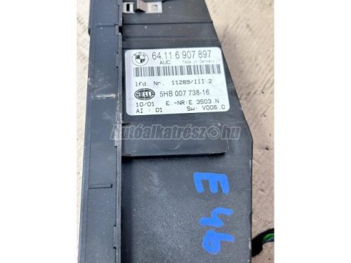 fűtés szellőzés ventillátor kapcsoló