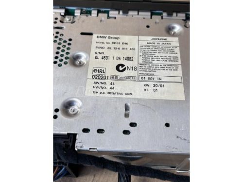 BMW 3-AS SOROZAT - 2003 - 65126911400 - cd rádió