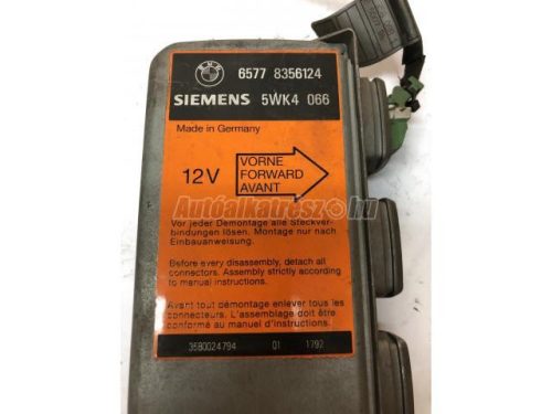 BMW 5-ÖS SOROZAT - 1993 - 65778356124 - légzsák vezérlő