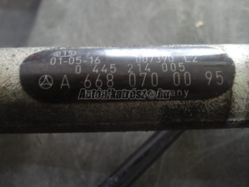 MERCEDES-BENZ A-OSZTÁLY,  VANEO - 6680700095 - elosztócső, üzemanyag