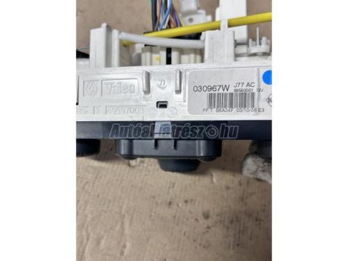 fűtés szellőzés ventillátor kapcsoló