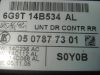 FORD S-MAX - 2008 - 6G9T14B534AL - ajtózár modul