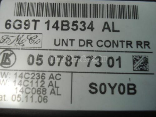 FORD S-MAX - 2008 - 6G9T14B534AL - ajtózár modul