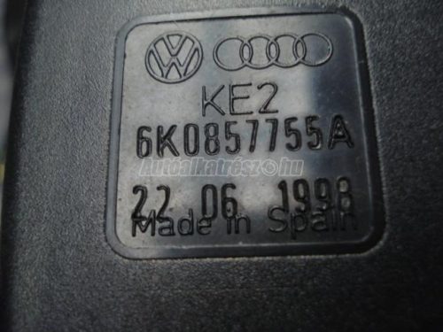 SEAT IBIZA - 1995 - 6K0857755A - biztonsági öv csat