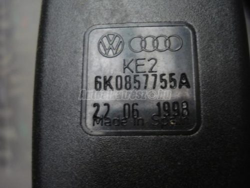 SEAT IBIZA - 1995 - 6K0857755A - biztonsági öv csat