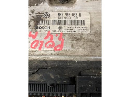 VOLKSWAGEN POLO - 1999 - 6K0906032H , 0261206960 - motorvezérlő elektronika