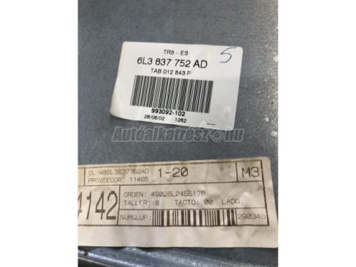 SEAT IBIZA - 2004 - 6L3837752AD, 6L3837752AJ - ablakemelő szerkezet