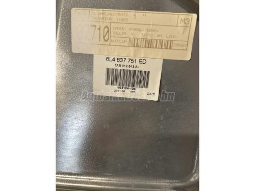 SEAT IBIZA - 2005 - 6L4837751ED , 6L4837752EQ - ablakemelő szerkezet
