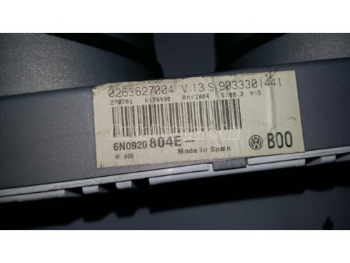 VOLKSWAGEN POLO III - 1999 - 6N0920804E - km óra