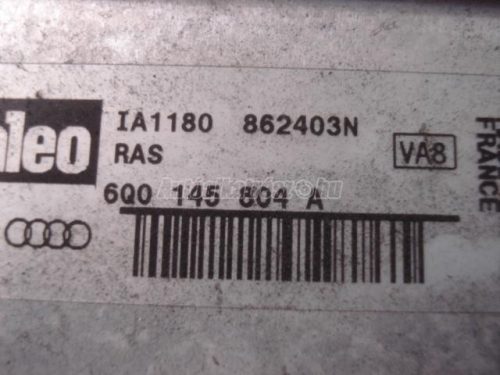 VOLKSWAGEN POLO,  FOX | SKODA ROOMSTER,  FABIA | SEAT IBIZA,  CORDOBA - 2005 - 6Q0145804A - töltőlevegőhűtő