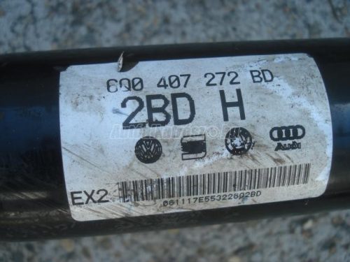 SEAT IBIZA | SKODA FABIA | VOLKSWAGEN POLO - 2006 - 6Q0407272BD - hajtótengely