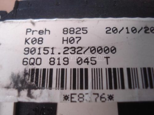VOLKSWAGEN POLO IV - 2003 - 6Q0819045T - fűtéskapcsoló