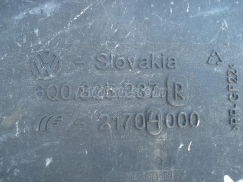 SKODA FABIA - 2001 - 6Q0825237R - motortér zajcsillapítás