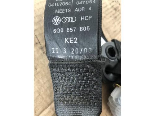 VOLKSWAGEN POLO IV - 2003 - 6Q0857805 - biztonsági öv