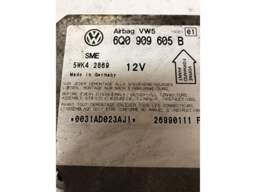 VOLKSWAGEN PASSAT V - 1999 - 6Q0909605B - légzsák vezérlő