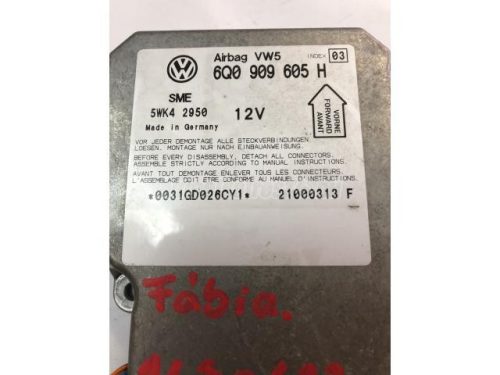 SKODA FABIA - 2003 - 6Q0909605 H - légzsák vezérlő