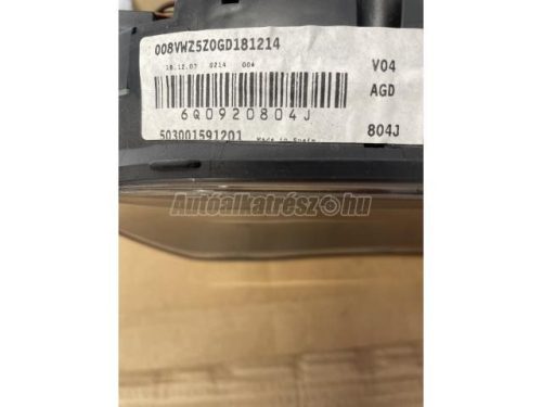 VOLKSWAGEN POLO IV - 2006 - 6Q0920804J - km óra