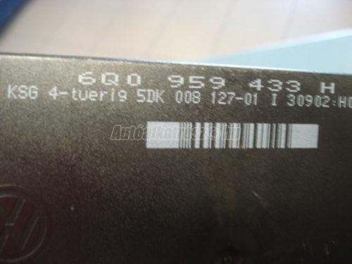 SKODA FABIA | VOLKSWAGEN POLO IV - 2004 - 6Q0959433H - komfort elektronika