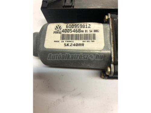 SKODA FABIA - 2000 - 6Q0959812 - ablakemelő motor
