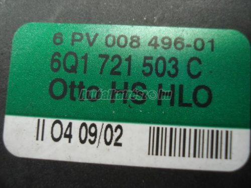 SKODA FABIA | SEAT IBIZA - 2003 - 6Q1721503C - gázpedál potenciométer